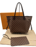 LOUIS VUITTON Damier Ebene Neverfull MM ( Excellent )