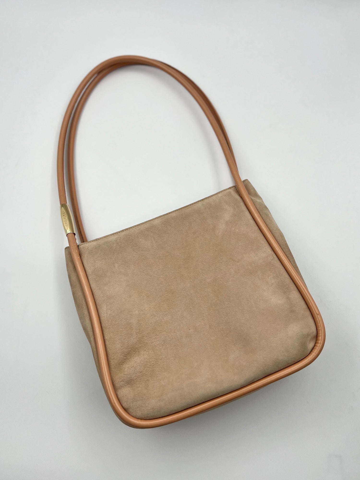 Gucci Suede Vintage Handbag