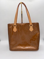 LOUIS VUITTON bronze vernis houston tote
