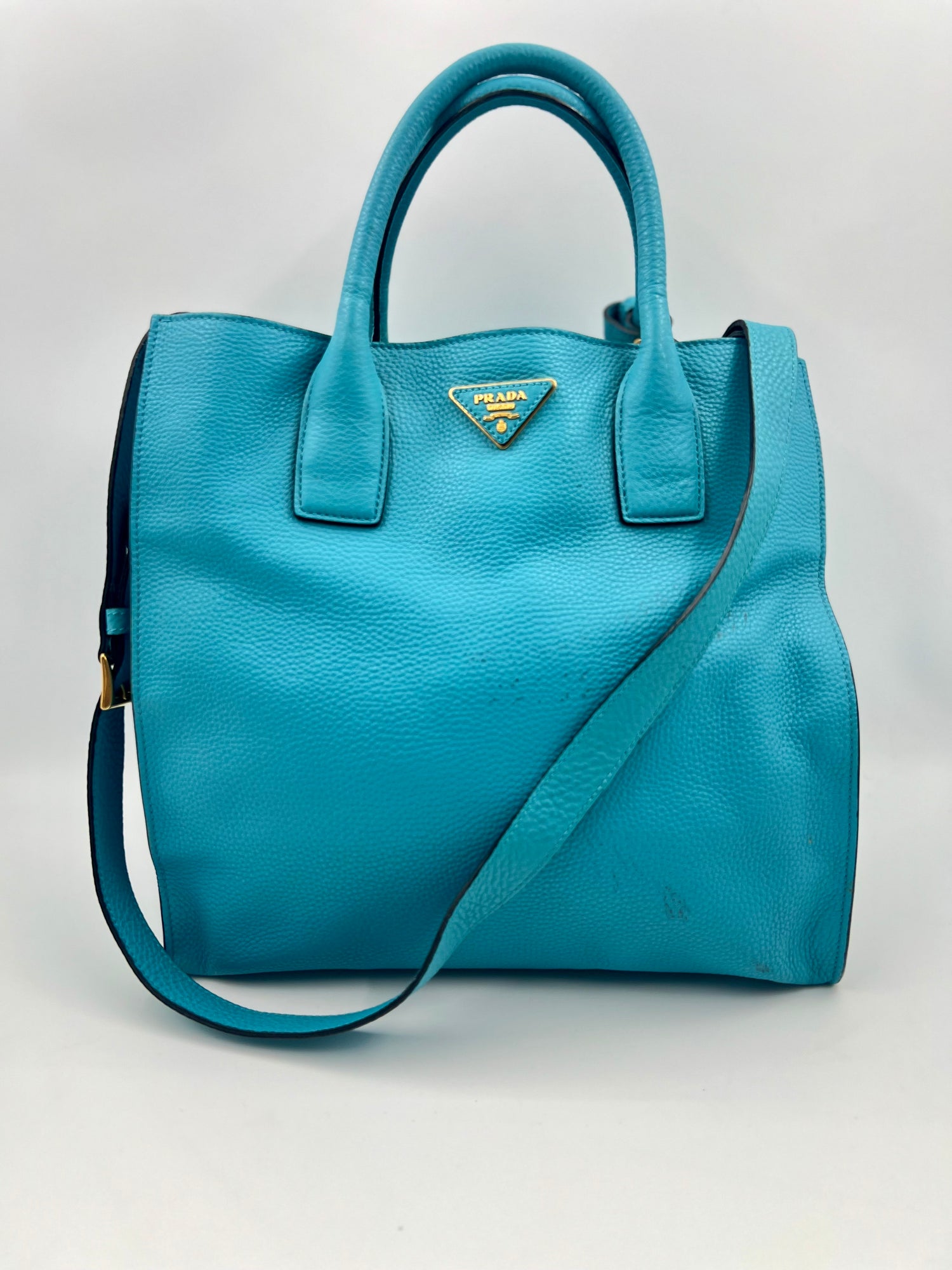 Prada Daino Leather Handbag