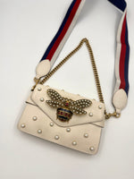 GUCCI Queen Margaret Bee Motif Handbag