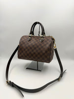LOUIS VUITTON Damier Ebene Speedy 25 Bandouliere