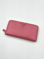 Prada Saffiano Zippy Wallet