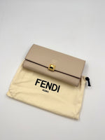 FENDI Leather Long Wallet ( Excellent )