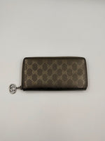 GUCCI Metallic Imprime Continental Wallet