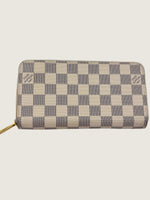 LOUIS VUITTON Zippy Wallet, Damier Azur