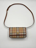 Burberry Hampshire Check Handbag