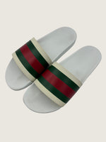 Size 14 GUCCI Fair / Well-Loved: Item shows wear Mens Sandals