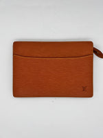 LOUIS VUITTON Fair / Well-Loved: Item shows wear Pouch