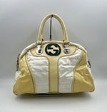 GUCCI Fair / Well-Loved: Item shows wear Handbag