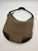GUCCI GG Canvas Princy Hobo Handbag ( Fair )