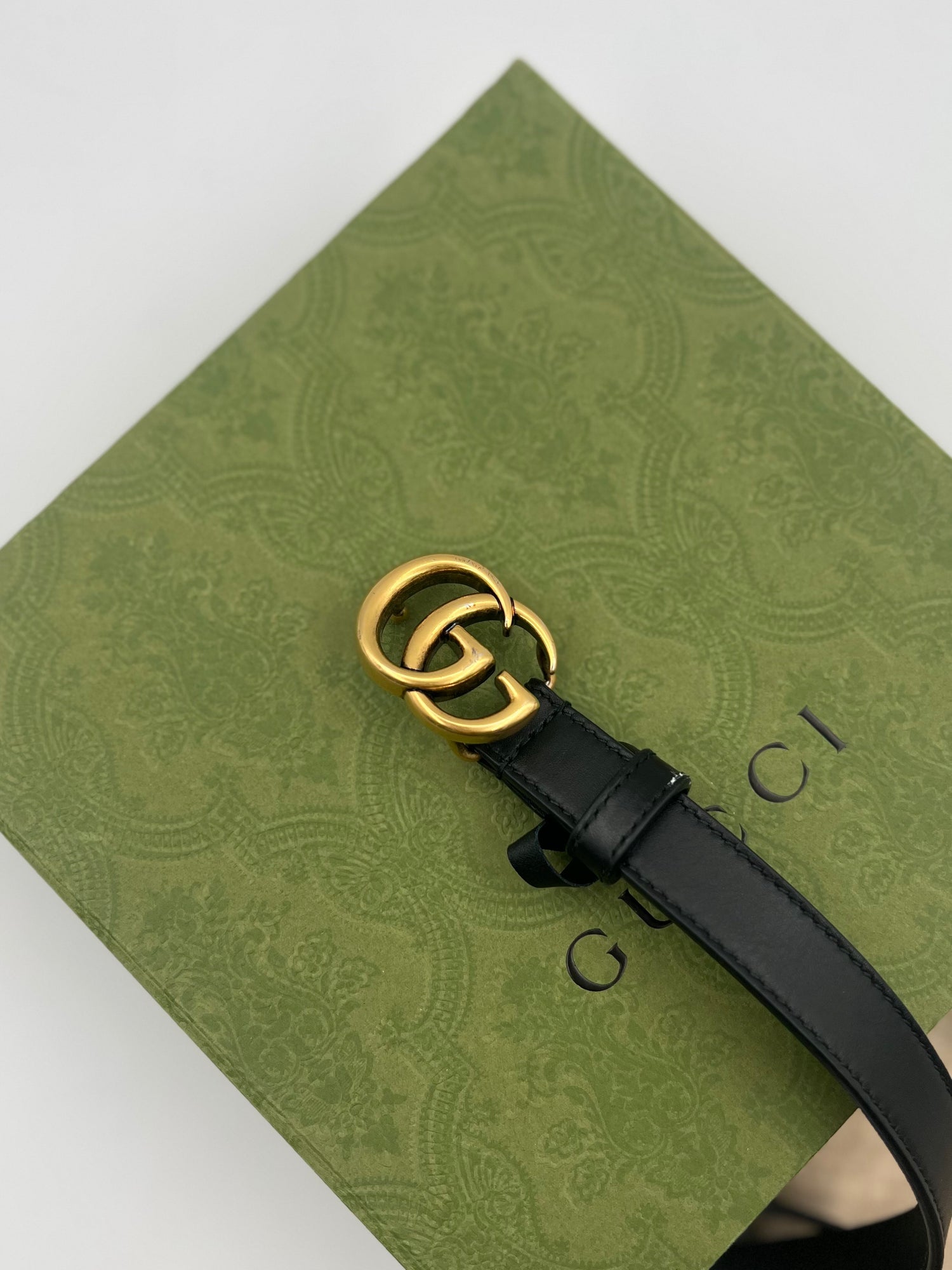 Gucci GG Marmont Thin Belt
