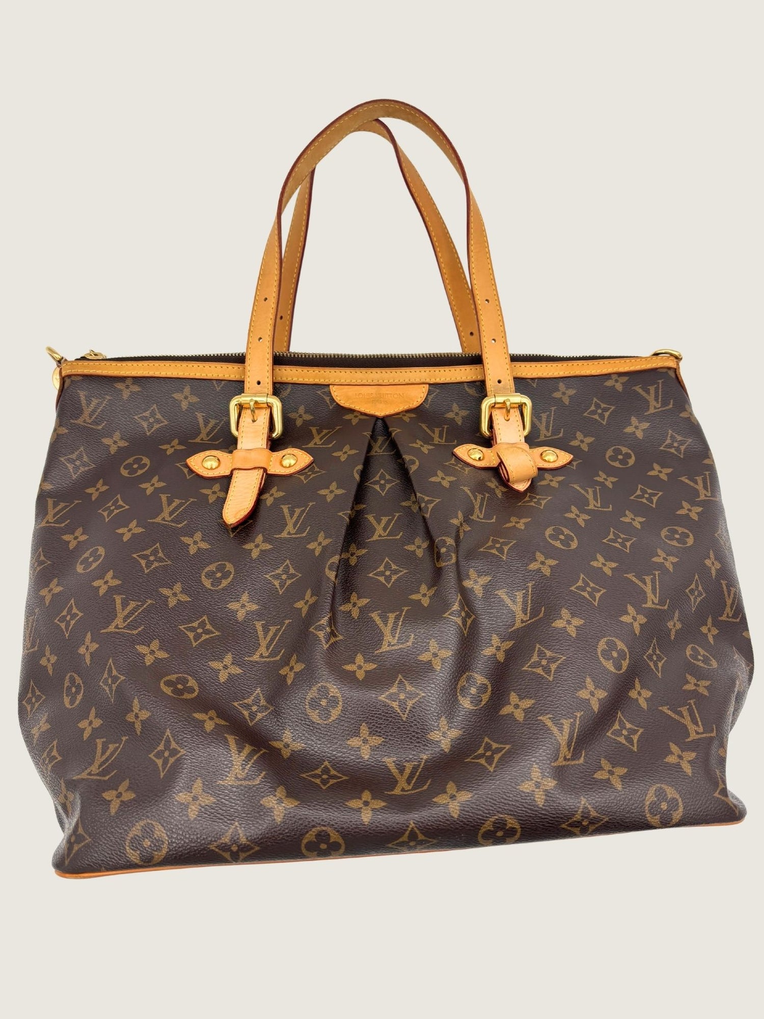 LOUIS VUITTON Palermo GM, Monogram, with strap