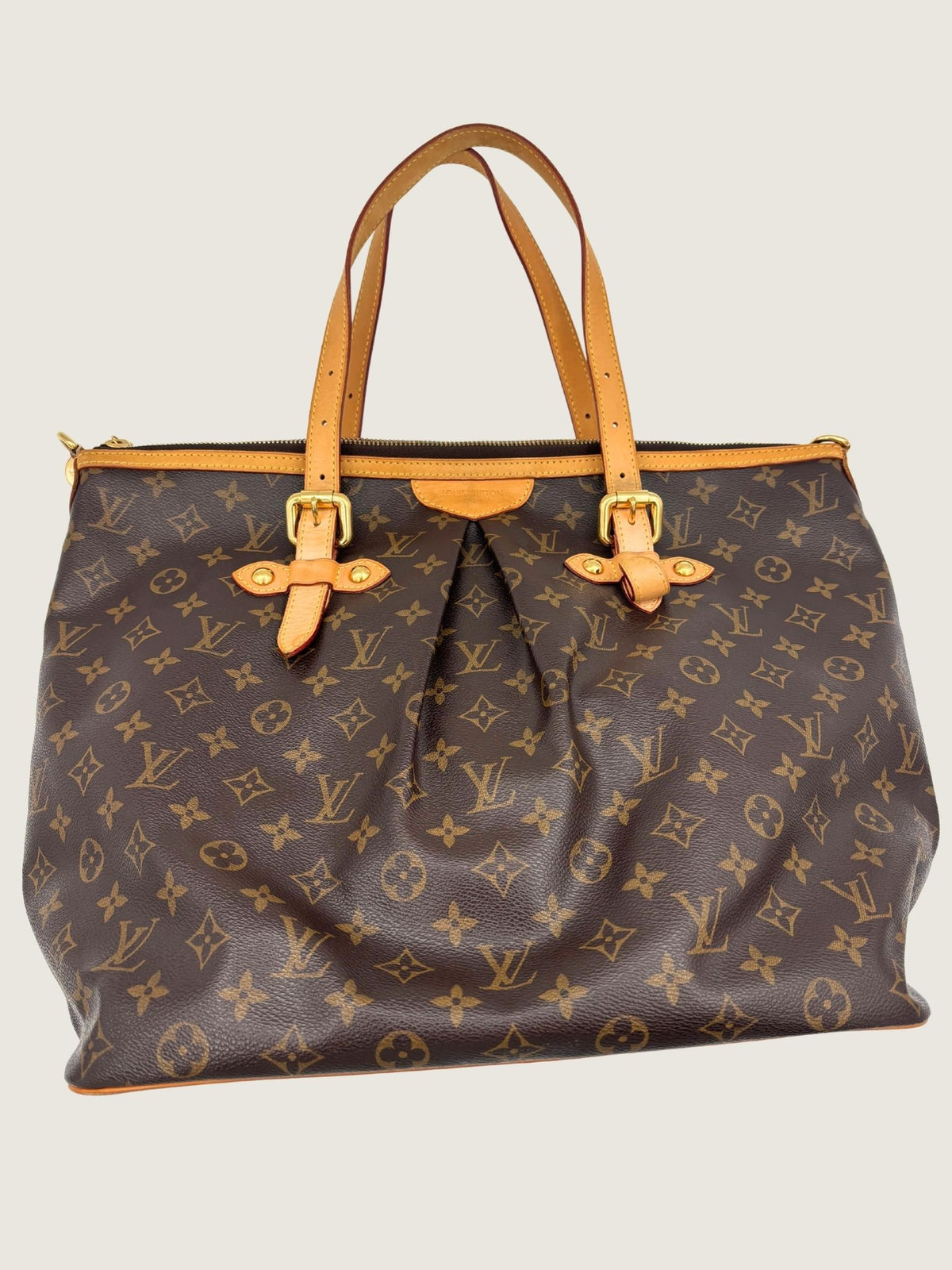 LOUIS VUITTON Palermo GM, Monogram, with strap