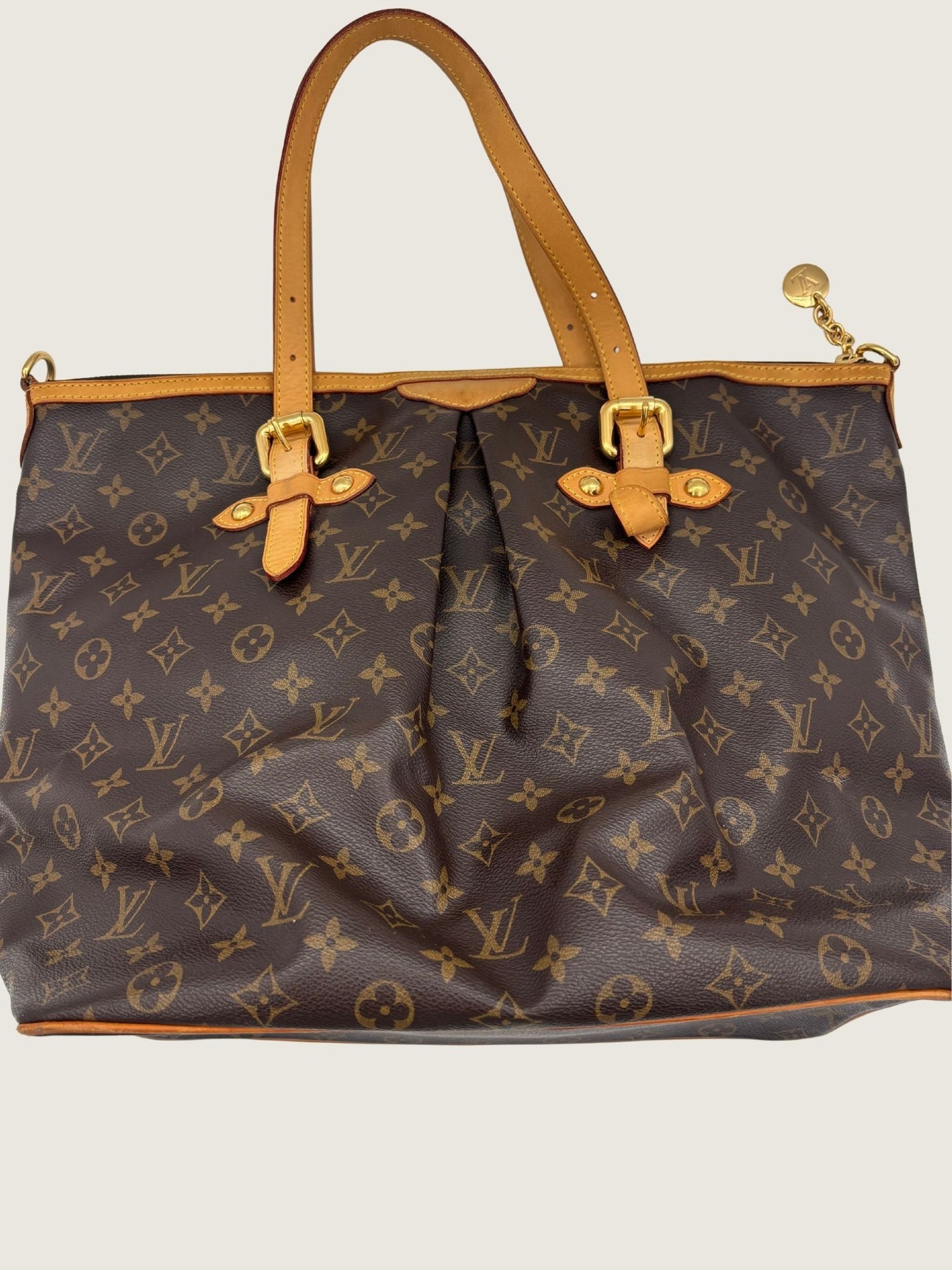 LOUIS VUITTON Palermo GM, Monogram, with strap