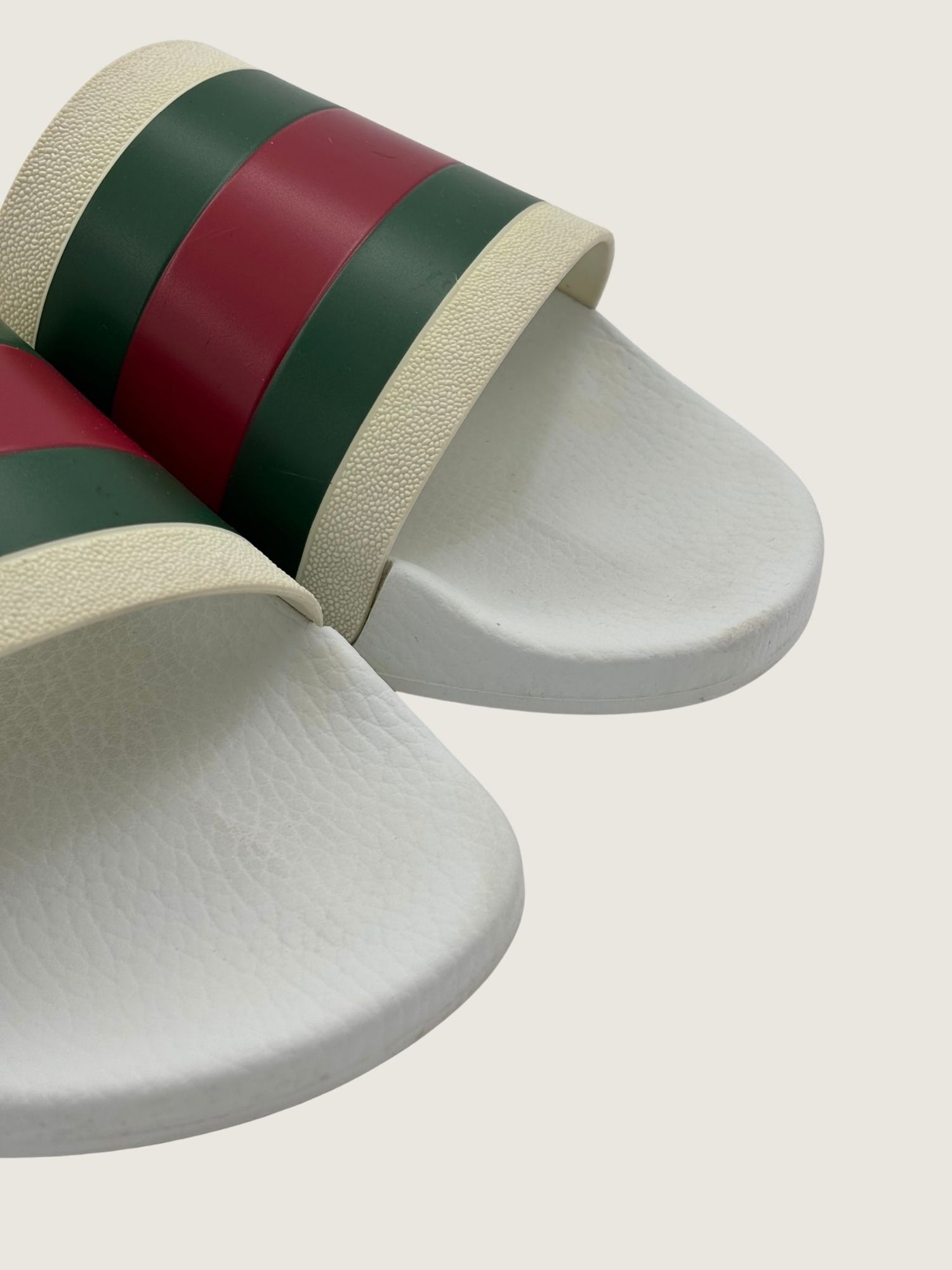 Size 14 GUCCI Fair / Well-Loved: Item shows wear Mens Sandals