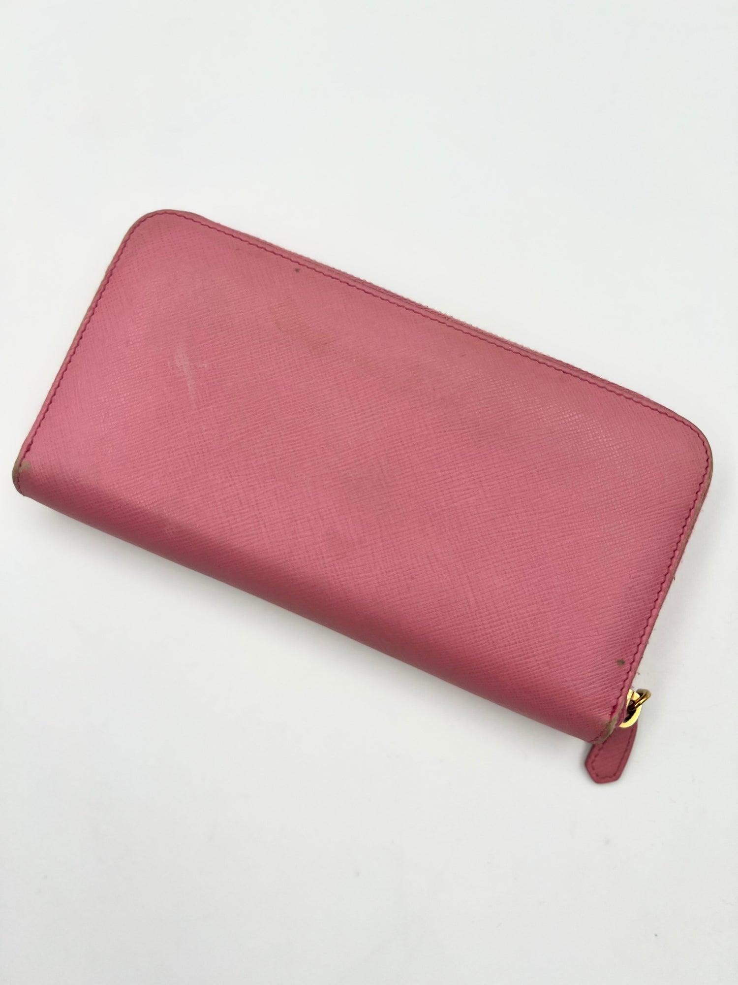 Prada Saffiano Zippy Wallet