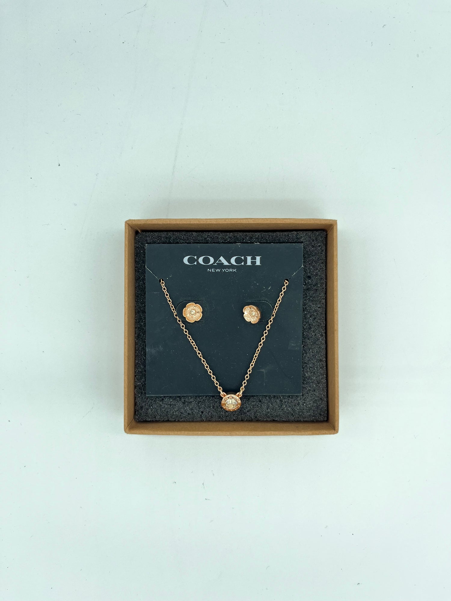 COACH NWT: The item is New-With-Tags Jewelry Set