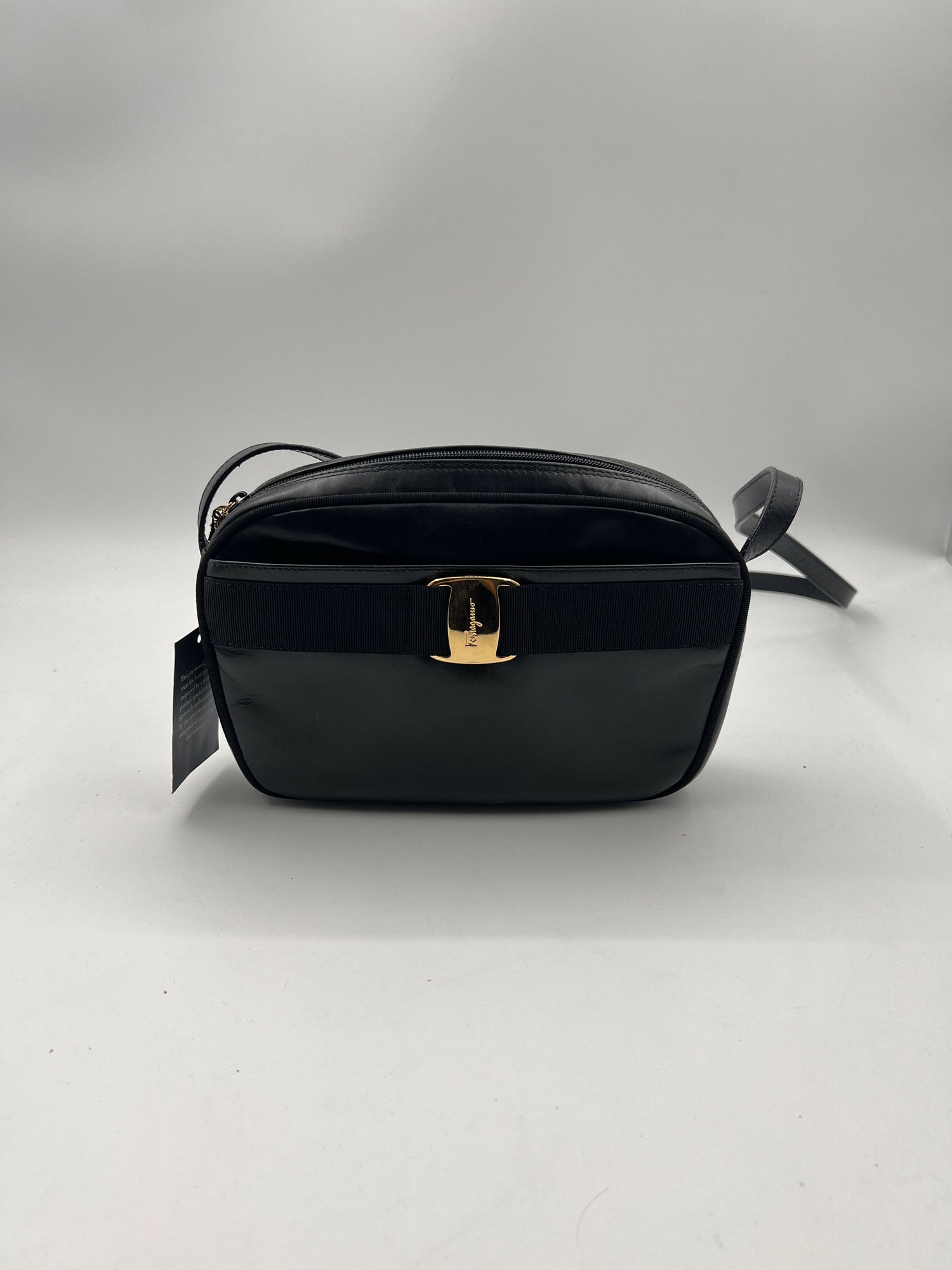 FERRAGAMO Vara Leather Shoulder Bag