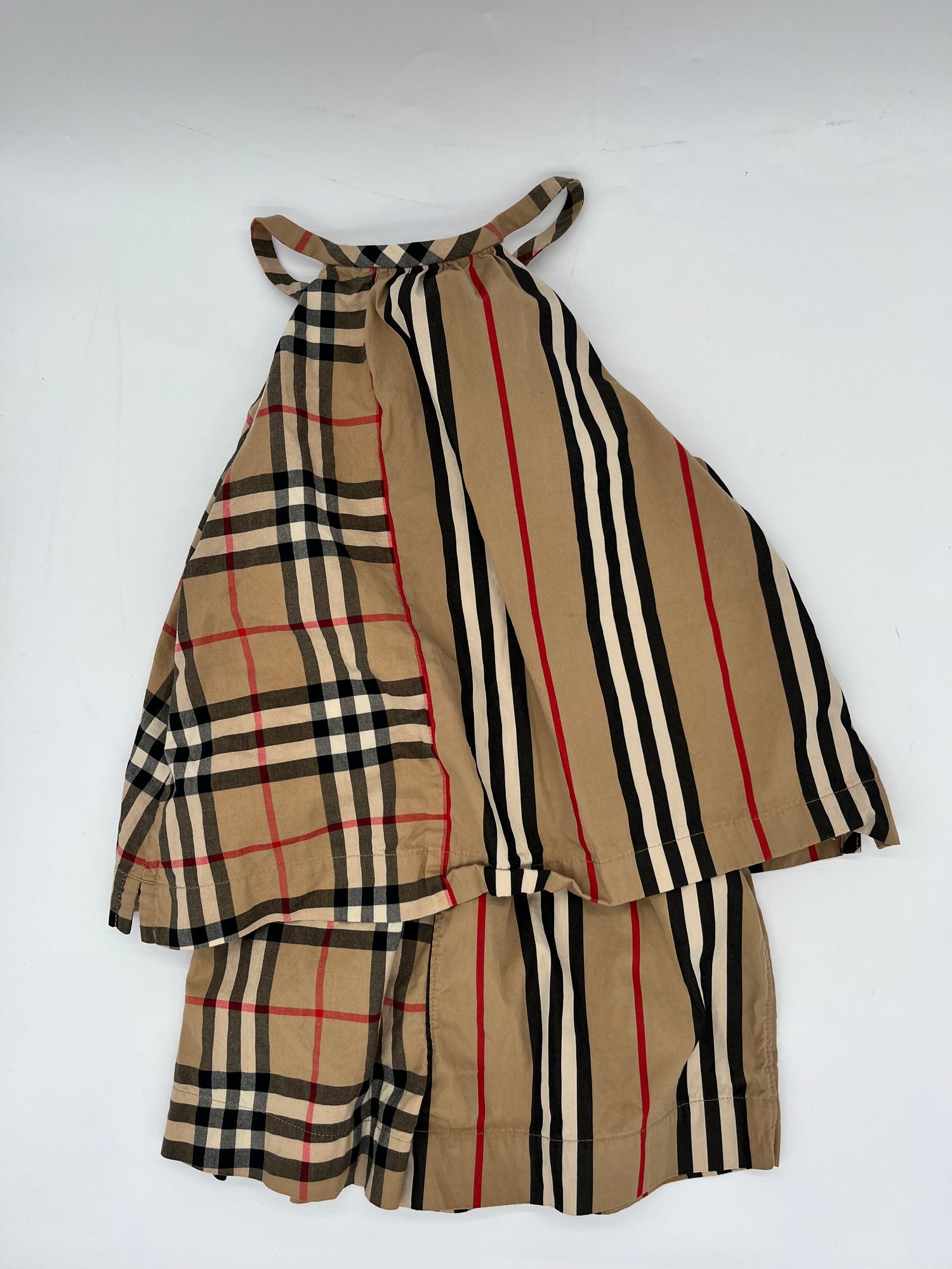 Size 2 BURBERRY Excellent: This item is gently used Girls Romper