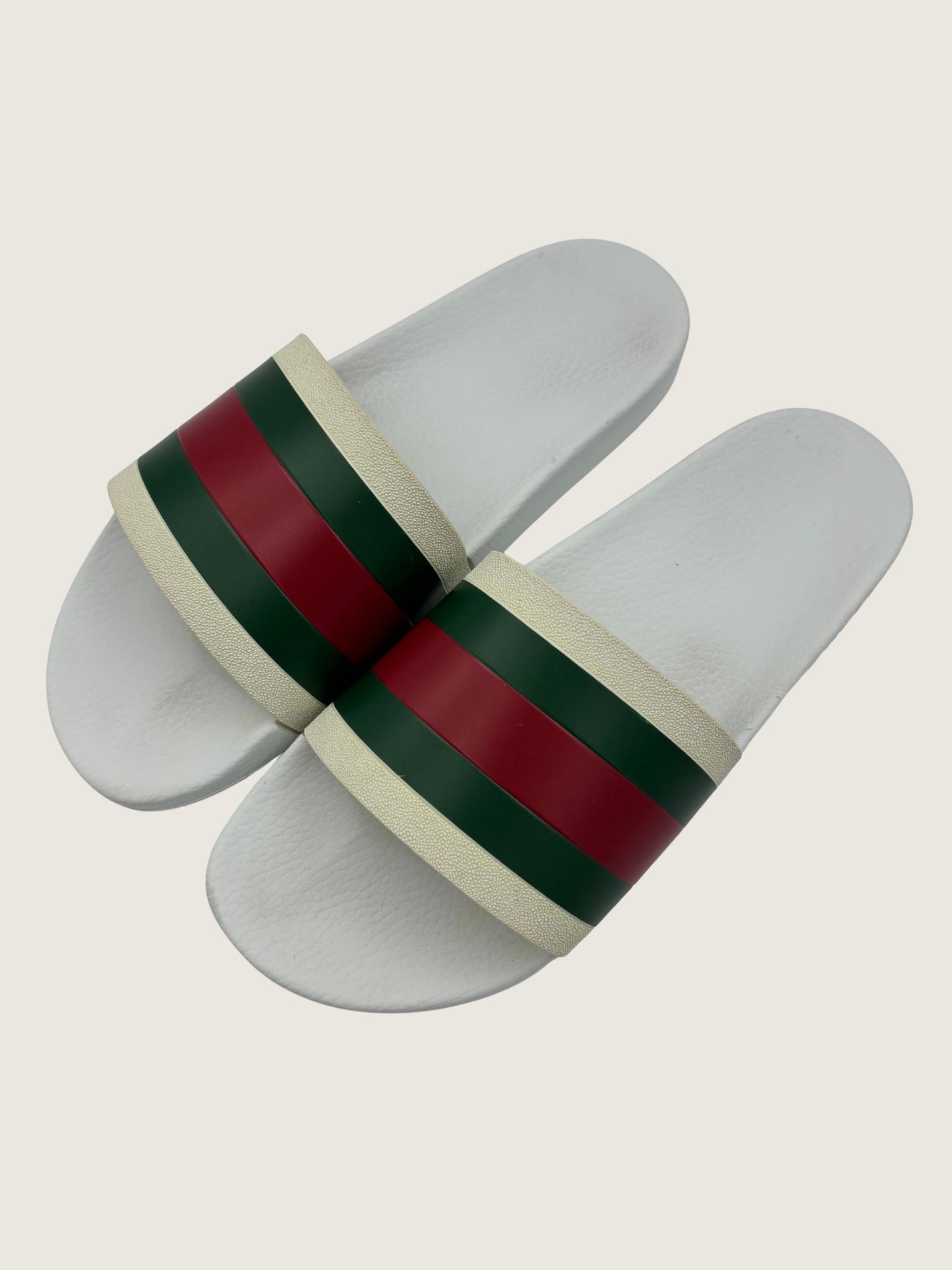Size 14 GUCCI Fair / Well-Loved: Item shows wear Mens Sandals