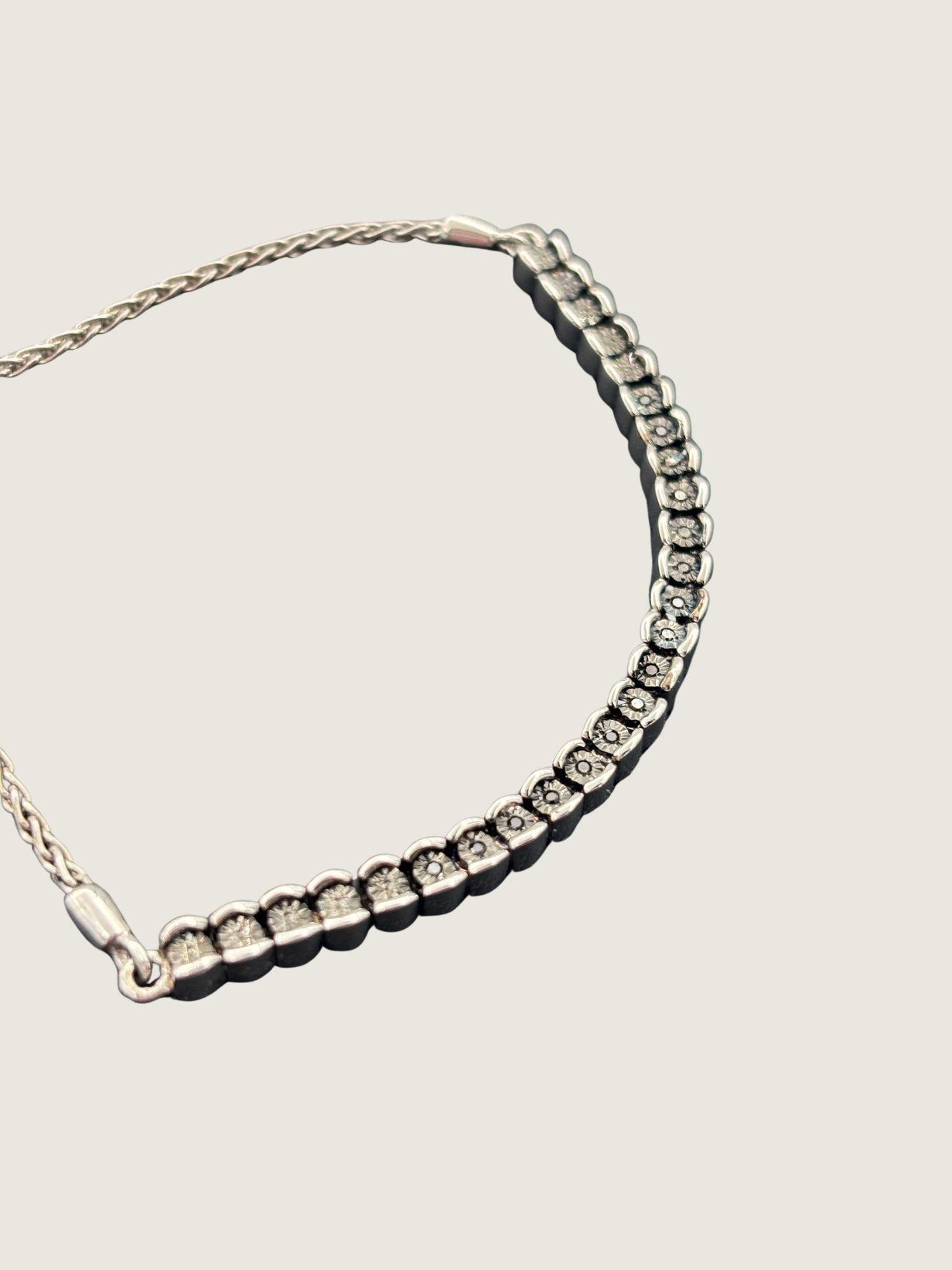 925 Sterling Silver Good: This item has obvious signs o Bracelet