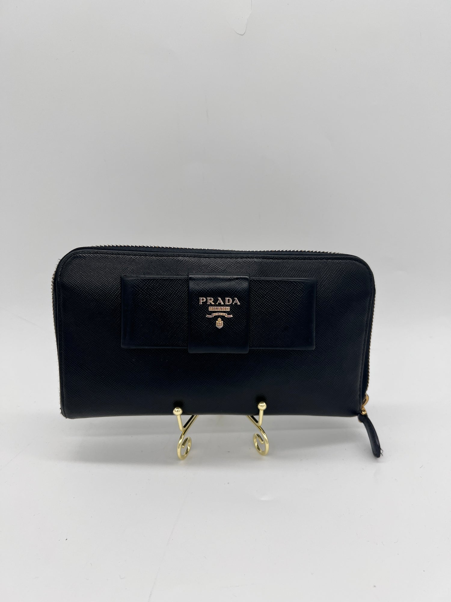 PRADA Good: Item has clear signs of wear Wallet