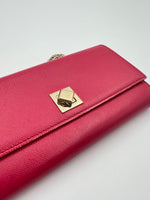 Pink and Gold Wallet on Chain