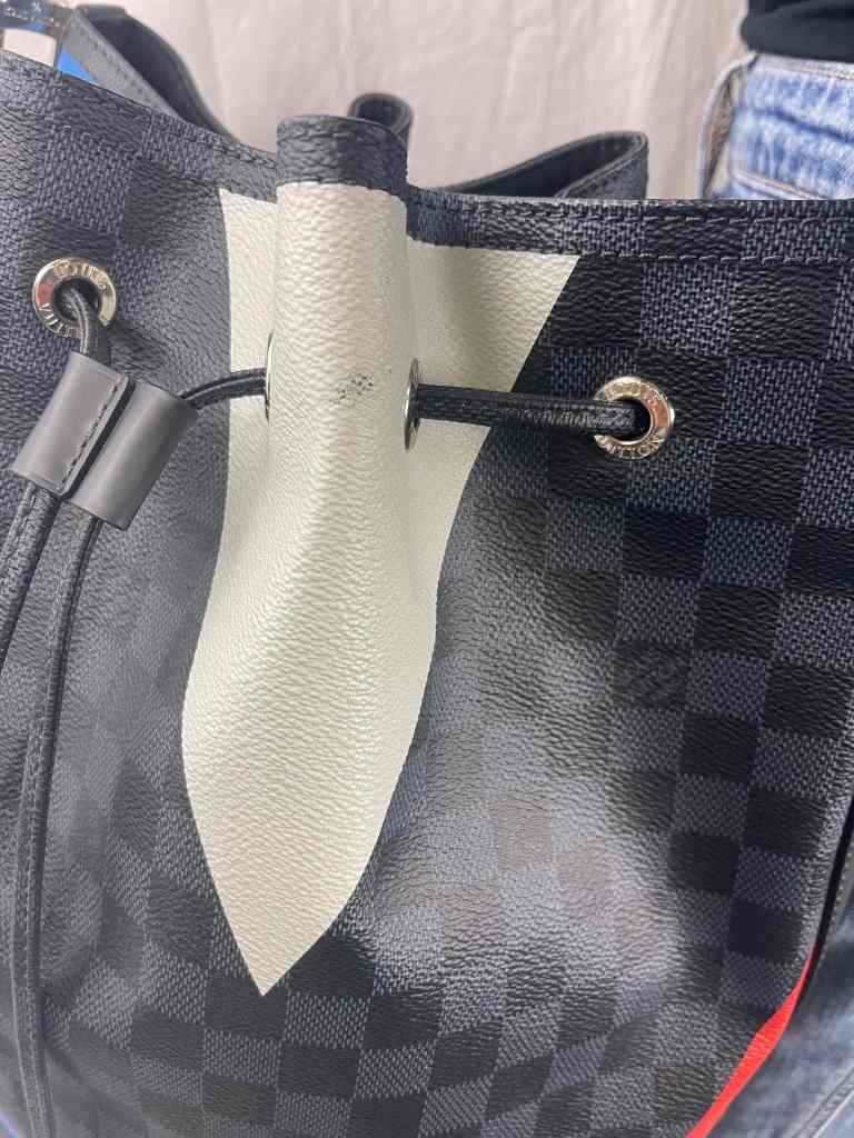 Louis Vuitton Damier Cobalt Noe Malan America's Cup Bag