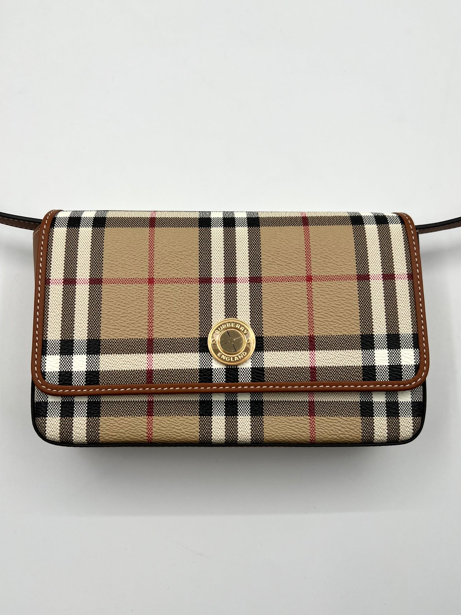 Burberry Hampshire Check Handbag