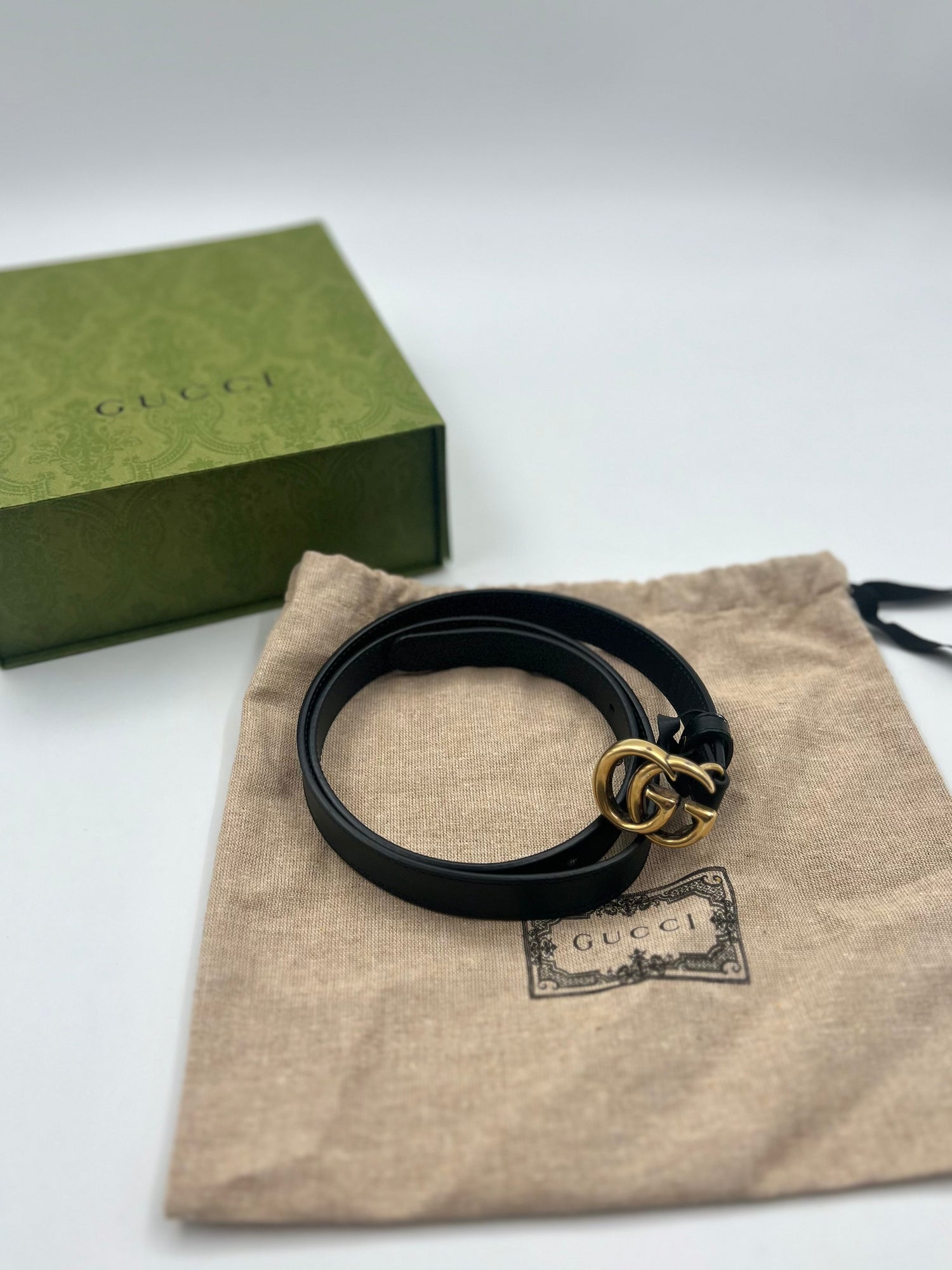 Gucci GG Marmont Thin Belt