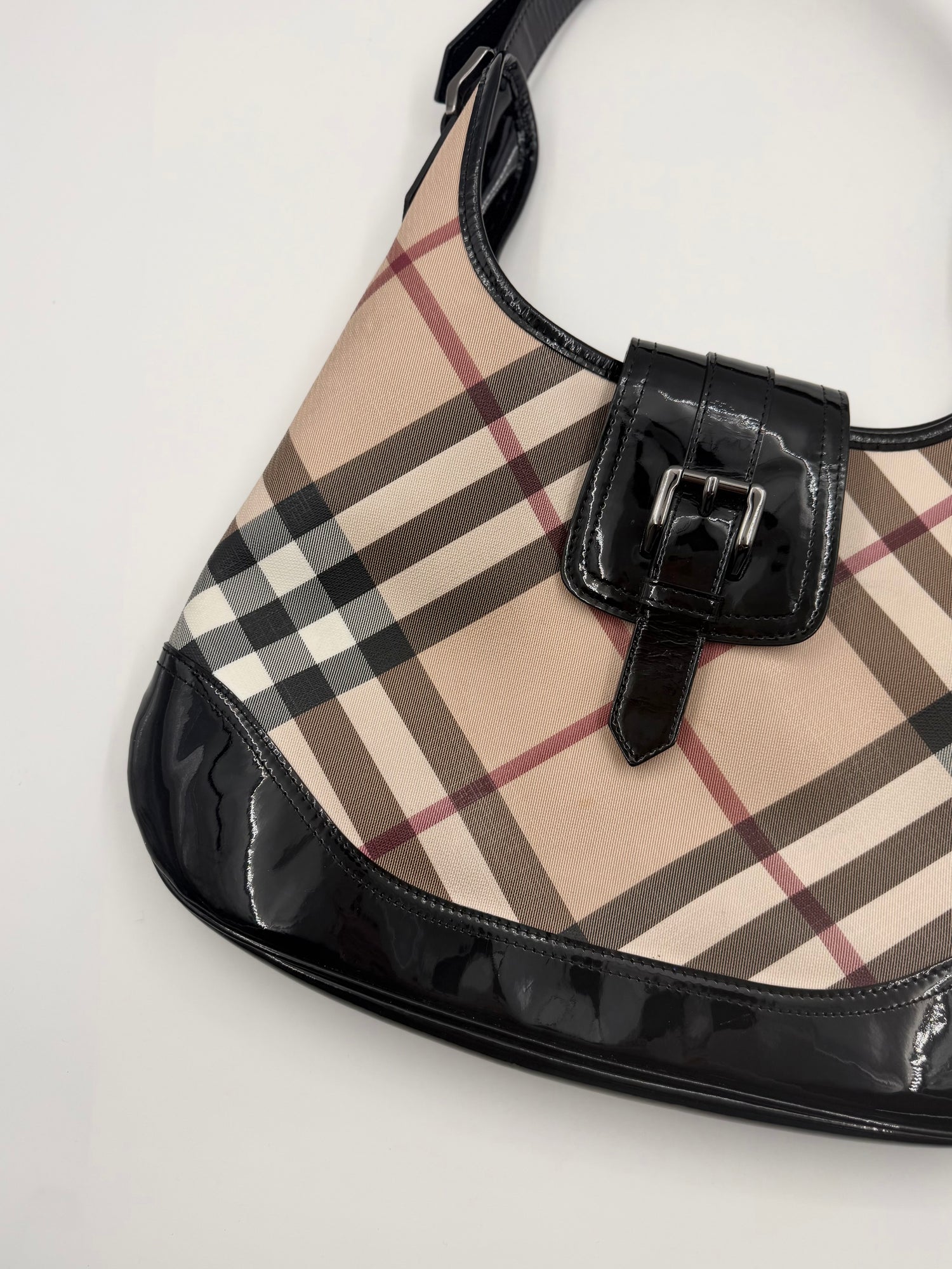 BURBERRY Brooke Hobo Handbag   ( Good )