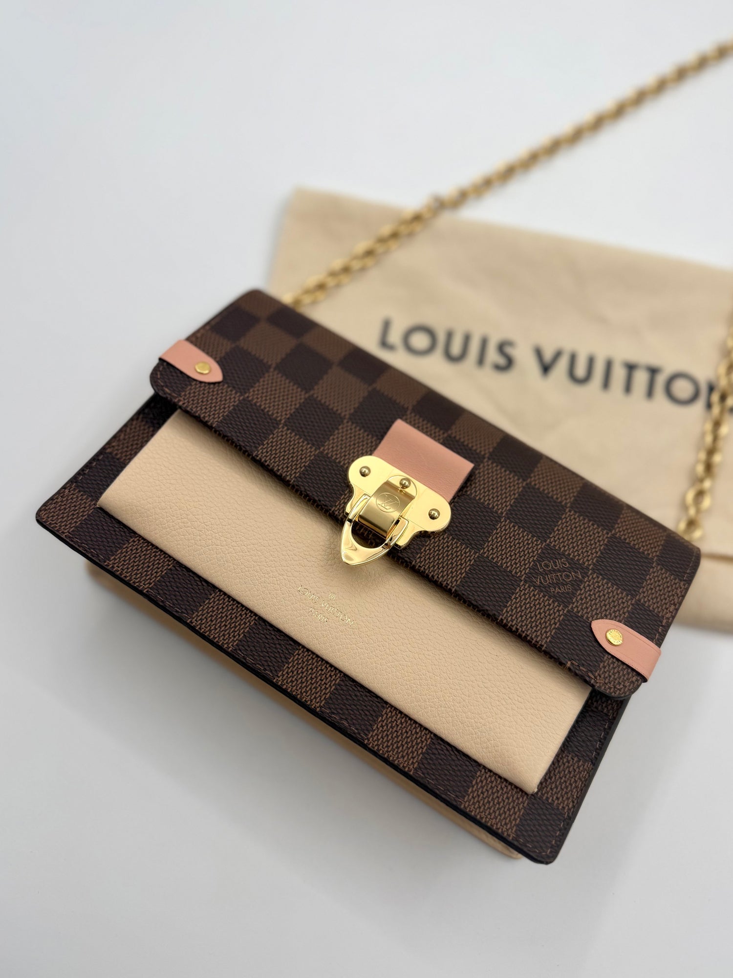 LOUIS VUITTON Vavin Chain Wallet Crossbody ( Excellent )